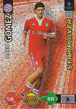 Mario Gomez Bayern Munchen 2009/10 Panini Super Strikes CL 